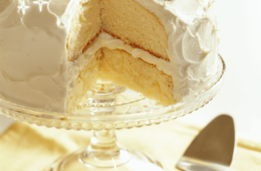 Receita de Bolo de Baunilha